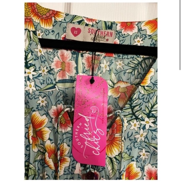 SOUTHERN FRIED CHICS Floral Boho Dress - Picture 4 of 6